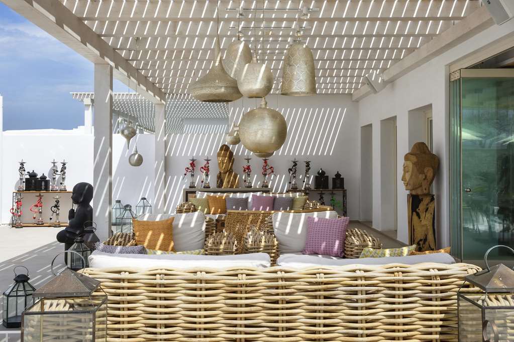 Myconian Naia Hotel Mykonos Town Restoran gambar