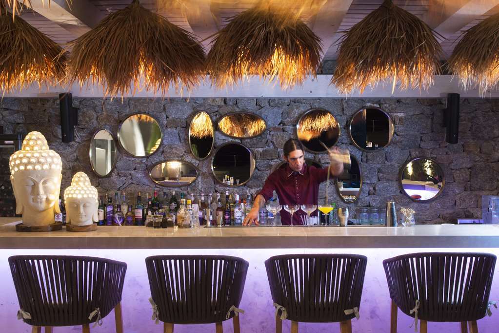 Myconian Naia Hotel Mykonos Town Restoran gambar
